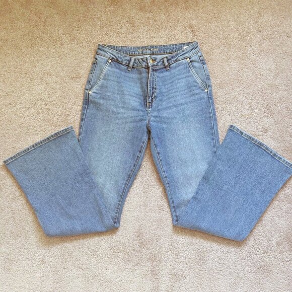 NWOT Michael Kors Flare Jeans size 10 - Picture 1 of 11
